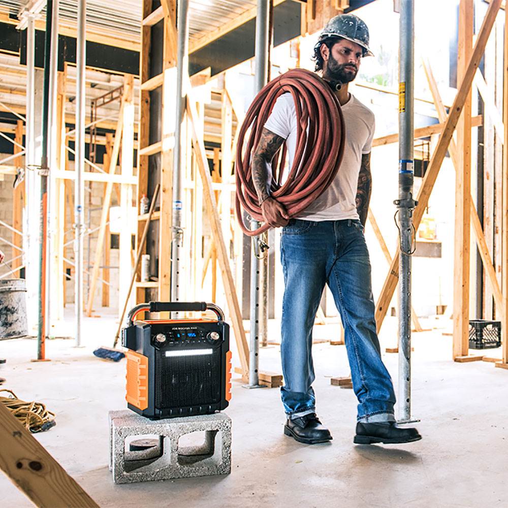 ION Audio iPA 81OR Wireless Bluetooth All Weather Rugged Job Rocker Max Speaker