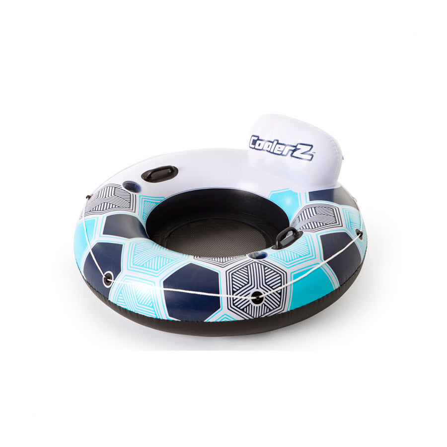 Bestway CoolerZ Inflatable Orange River Tube (2 Pack) & CoolerZ Blue River Tube - VMInnovations