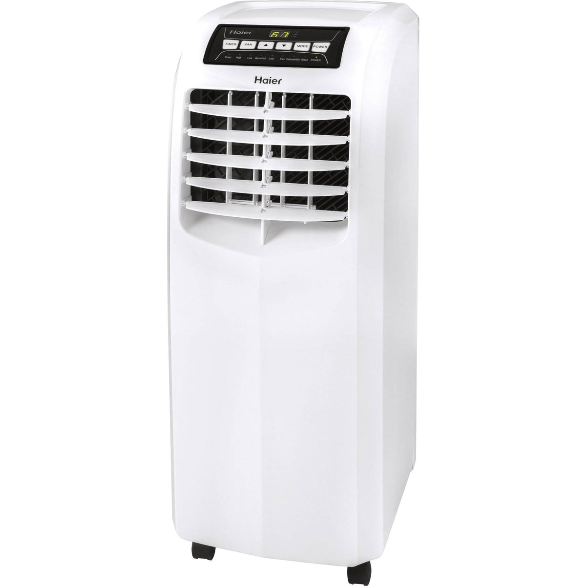 Haier 2 Fan Speed Remote Control Portable Air Conditioner, White (Used)
