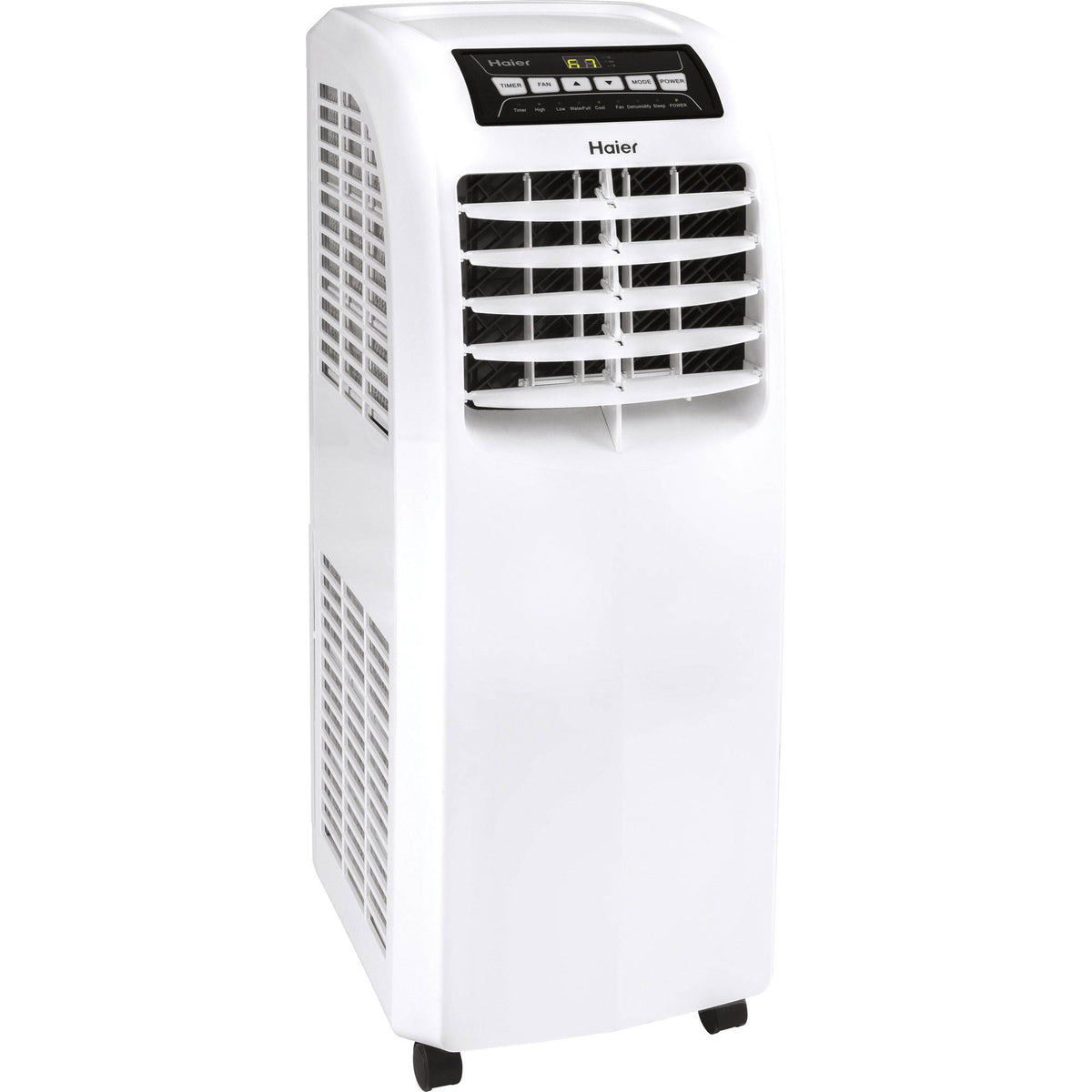 Haier 2 Fan Speed Remote Control Portable Air Conditioner, White (Used)
