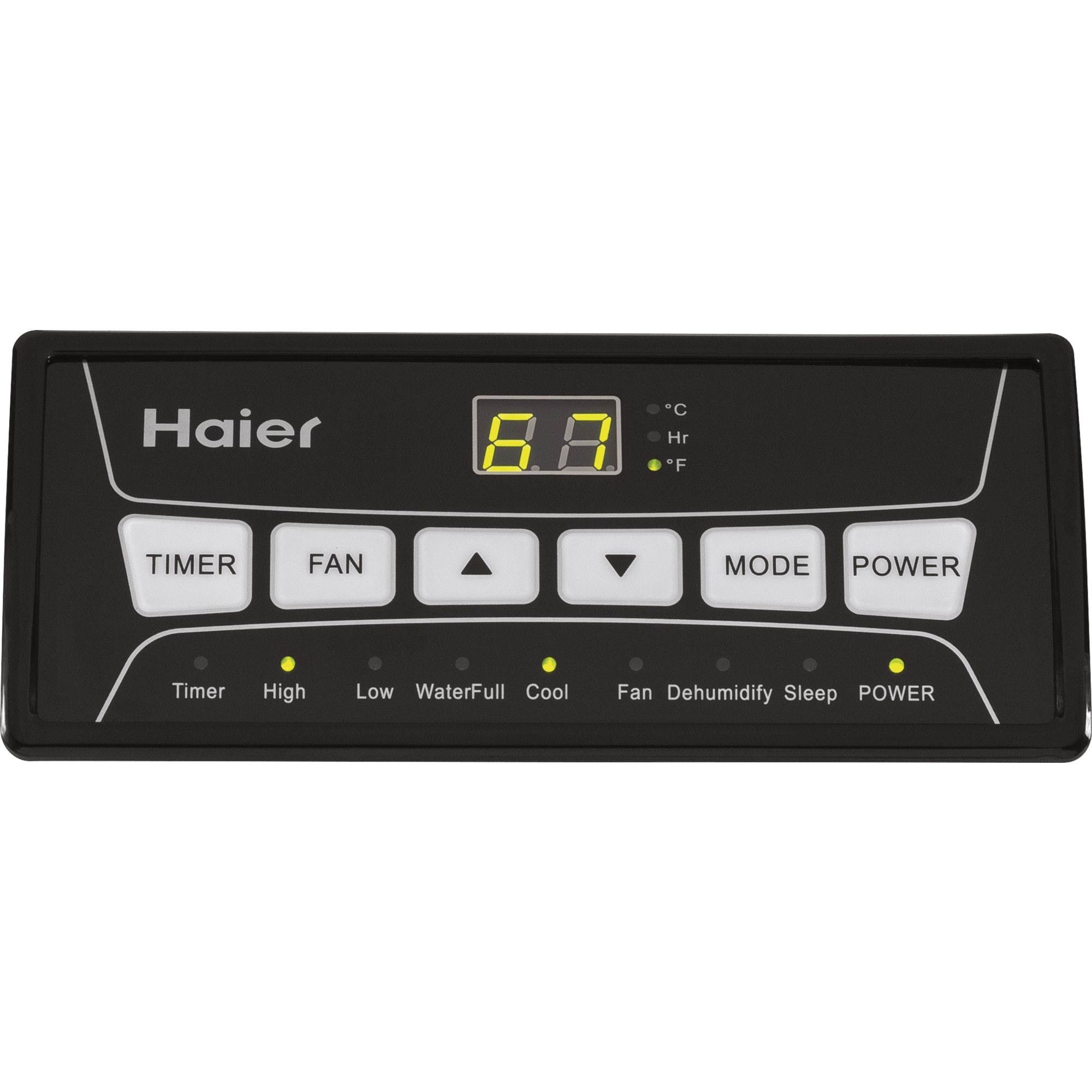 Haier 2 Fan Speed Remote Control Portable Air Conditioner, White (Used)