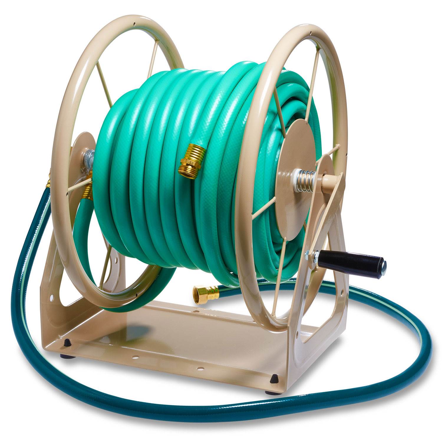 Liberty Garden 200' of 5/8" Hose Purpose Steel Garden Storage Reel(Open Box) - VMInnovations