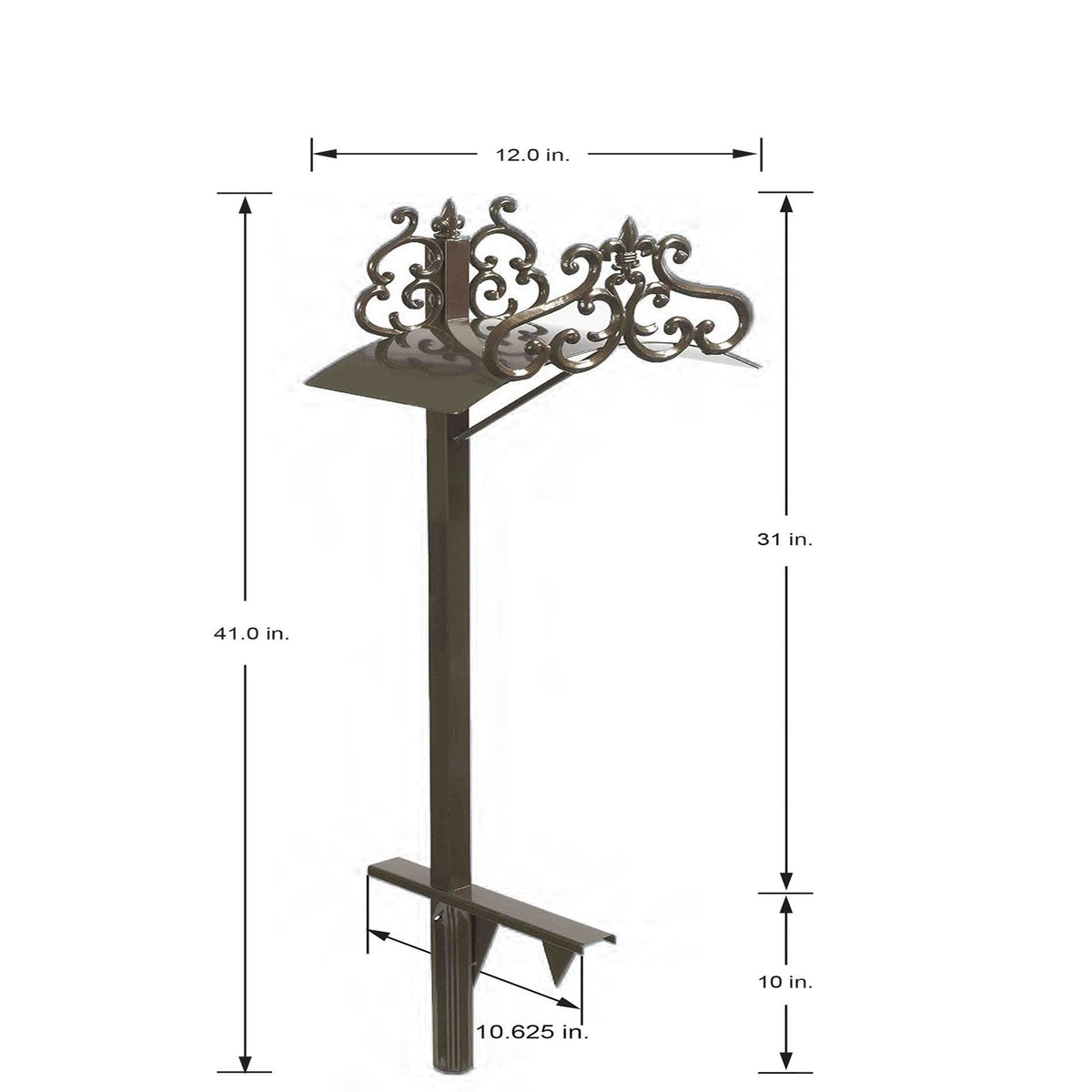 Liberty Garden Products Hyde Park Hose Stand Holds up to 125 Feet (For Parts)