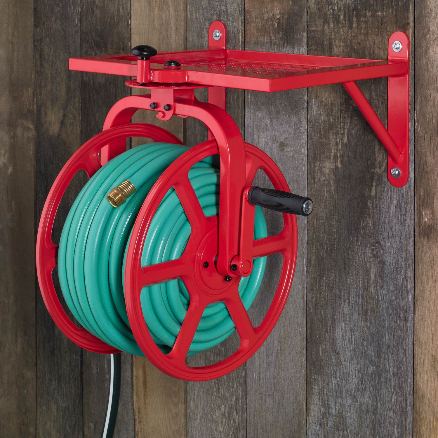 Liberty Garden Revolution Industrial Grade Garden Hose Holder Reel (Damaged)