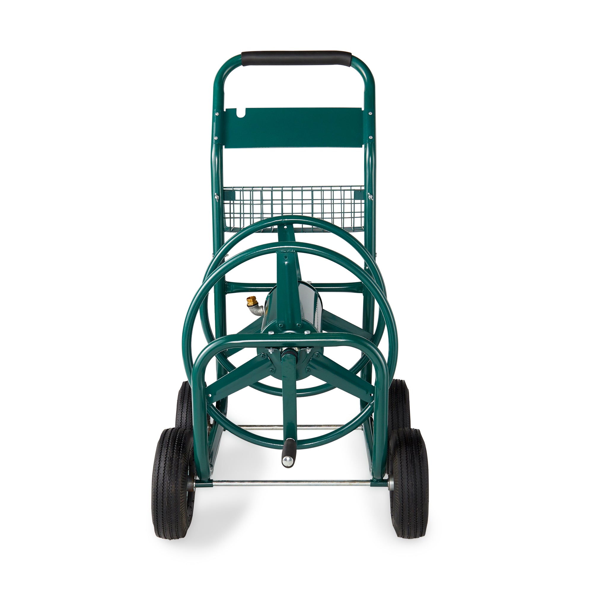 Liberty Garden Products 4 Wheel Hose Reel Cart Holds up to 350 Feet (Open Box) - VMInnovations