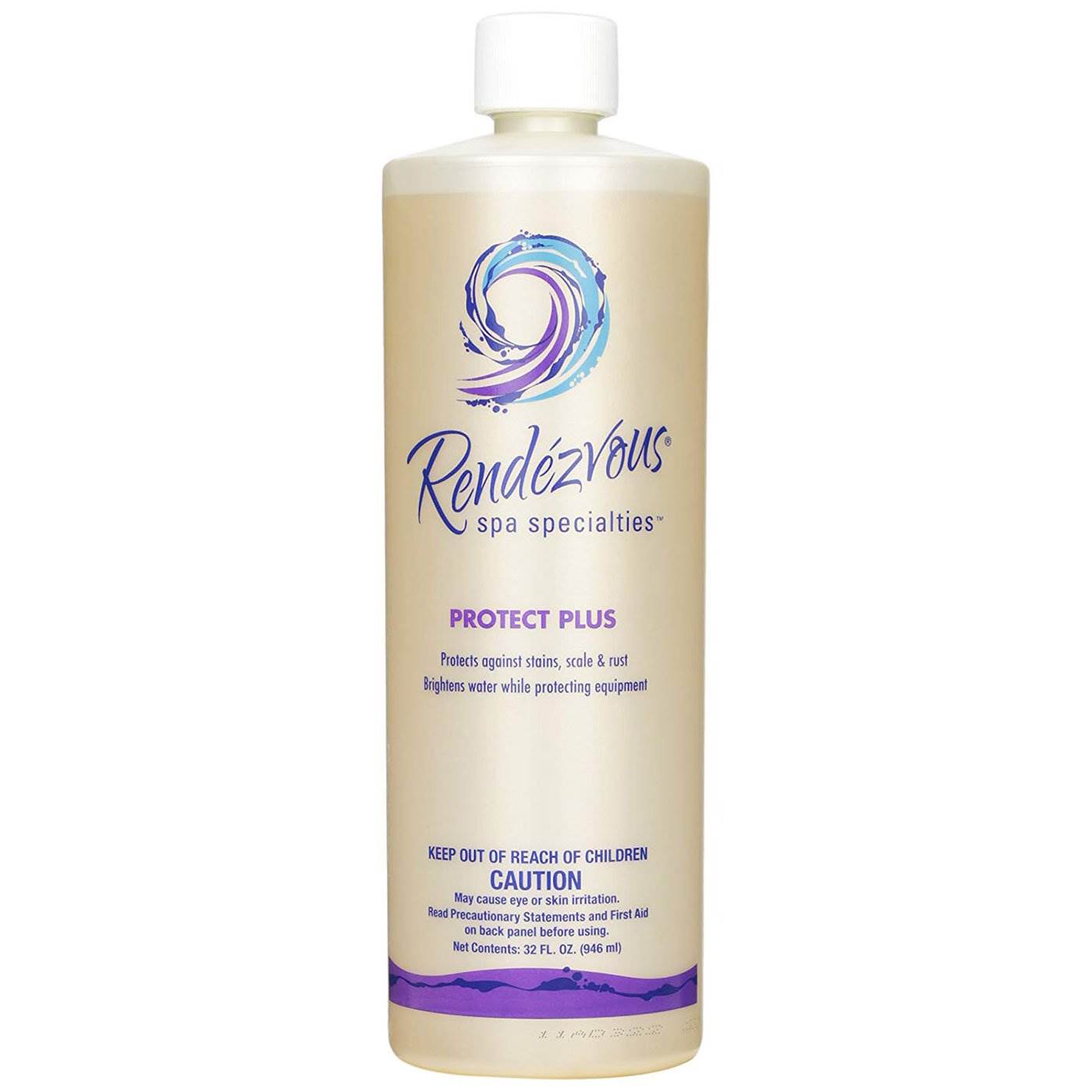 Rendezvous Spa Specialties Rust & Stains Protect Plus Spa Concentrate, 32 Ounces