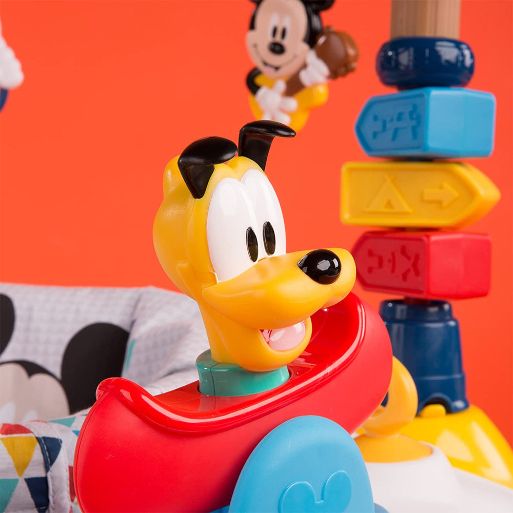 Bright Starts Mickey Mouse Baby Bouncer Activity Play Center, For 6 to 12 Months - VMInnovations