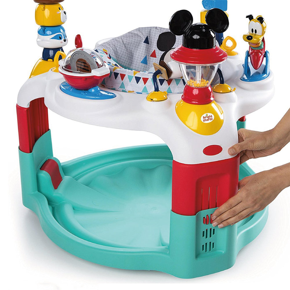 Bright Starts Mickey Mouse Baby Bouncer Activity Play Center, For 6 to 12 Months - VMInnovations