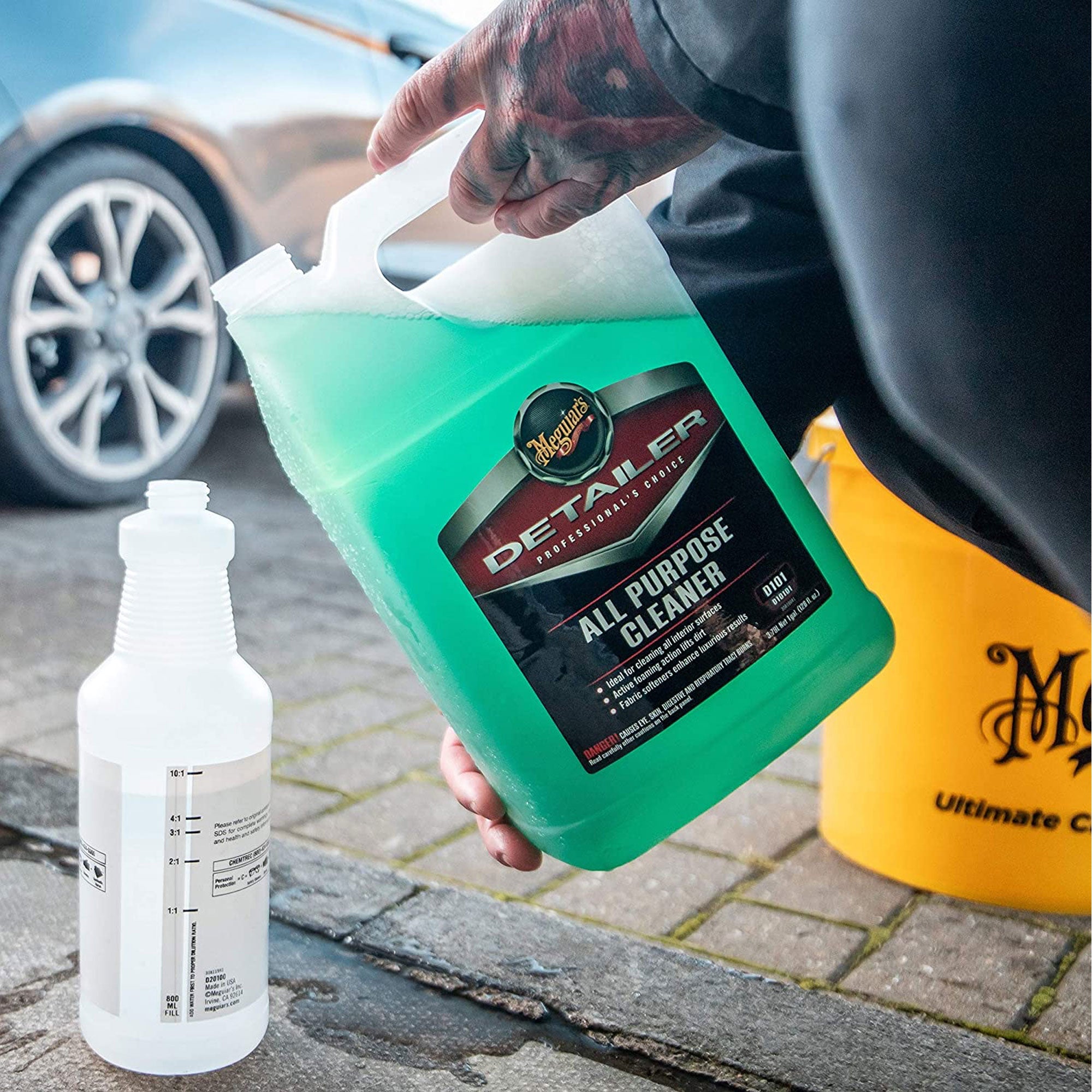 Meguiar's D101 Detailing Agent Interior Surface All Purpose Cleaner, 1 Gallon - VMInnovations