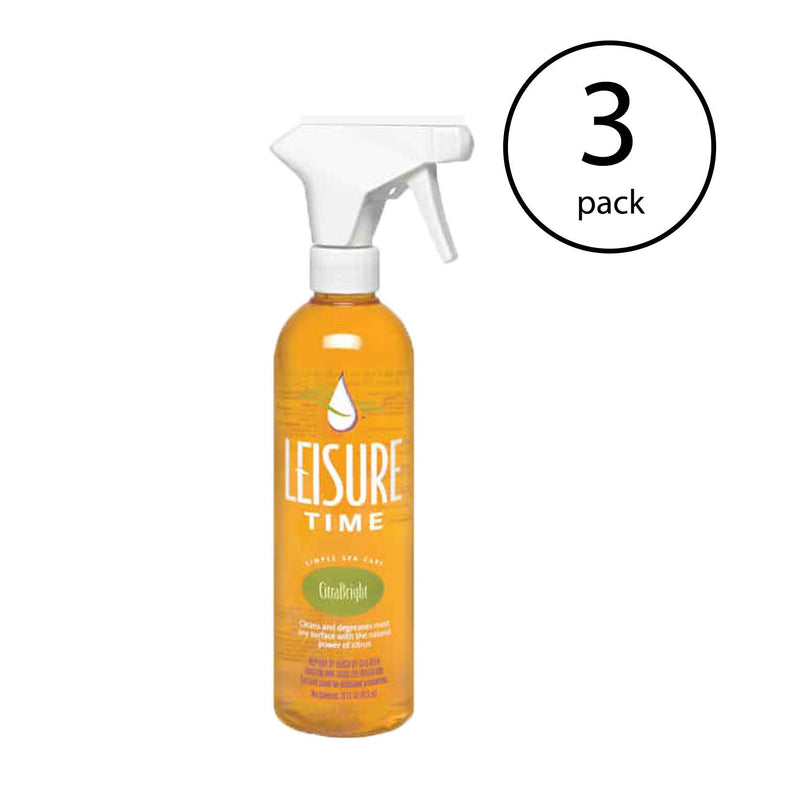 Leisure Time CitraBright Surface Cleaner Formula Spray Nozzle Bottle (3 Pack)