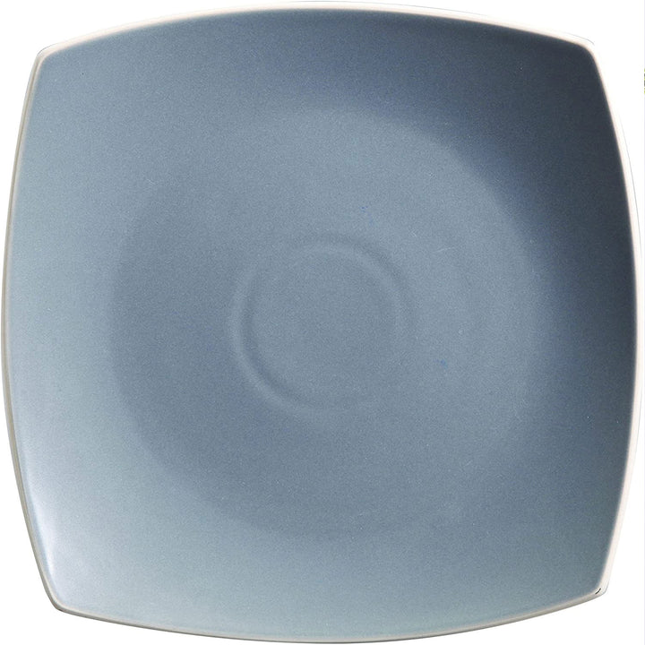 Gibson Elite Soho Lounge 16 Piece Plates, Bowls, & Mugs Dinnerware Set, Gray - VMInnovations