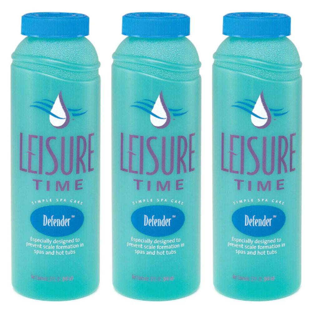 Leisure Time Spa Hot Tub Weekly Stain and Scale Care Control Defender (3 Pack)