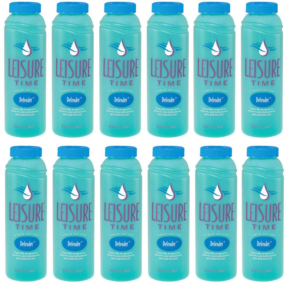 Leisure Time Spa Hot Tub Weekly Stain and Scale Care Control Defender (12 Pack)
