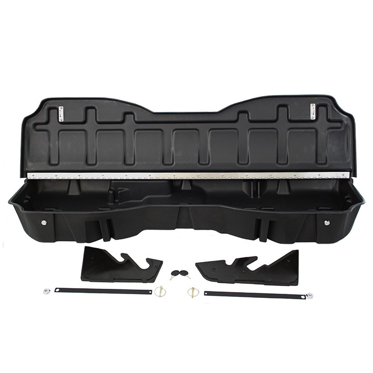DU-HA Chevy GMC Under Seat Truck Storage Organizer Box Gun Rack (Open Box)