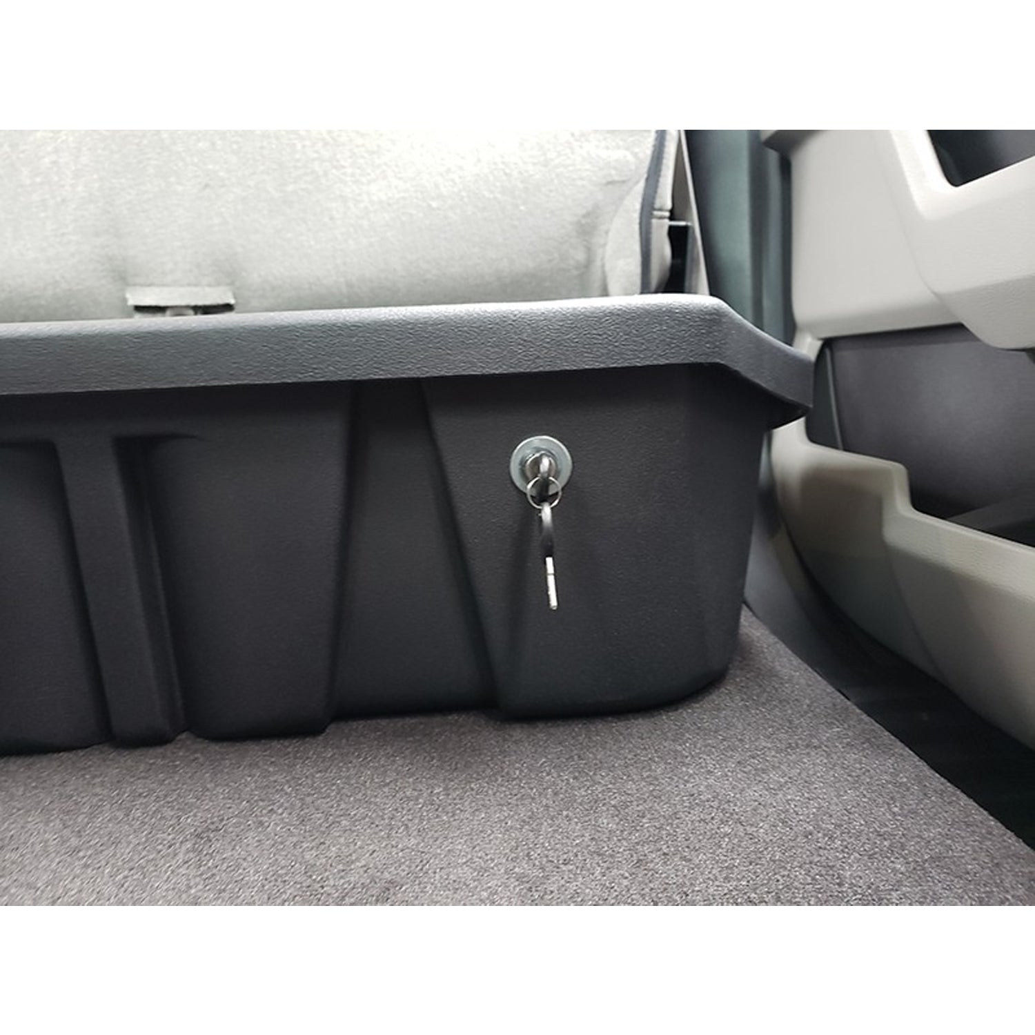 DU-HA Chevy GMC Under Seat Truck Storage Organizer Box Gun Rack (Open Box)