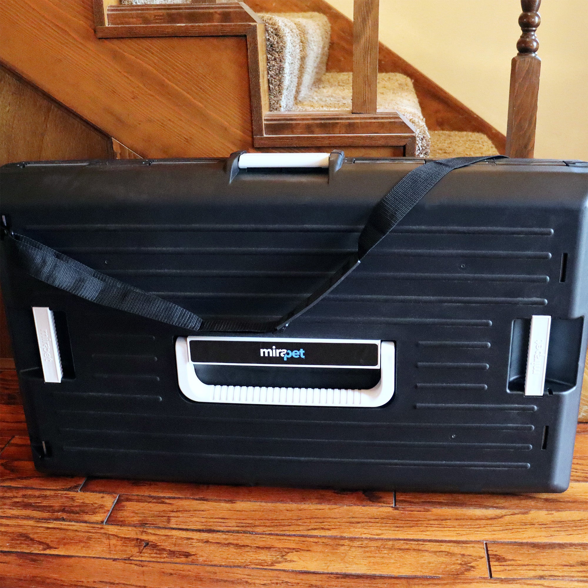 Mirapet Collapsible Pet Carrier & Crate for Large Dogs & Cats w/ Travel Kit, 35"