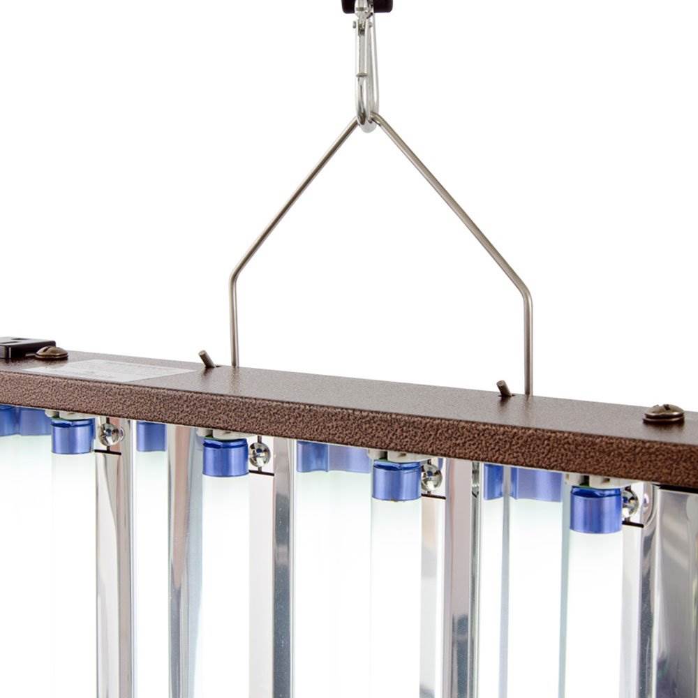 Hydrofarm Agrobrite Designer FLP44 4 Foot T5 4 Tube Grow Light with 216W Bulbs - VMInnovations