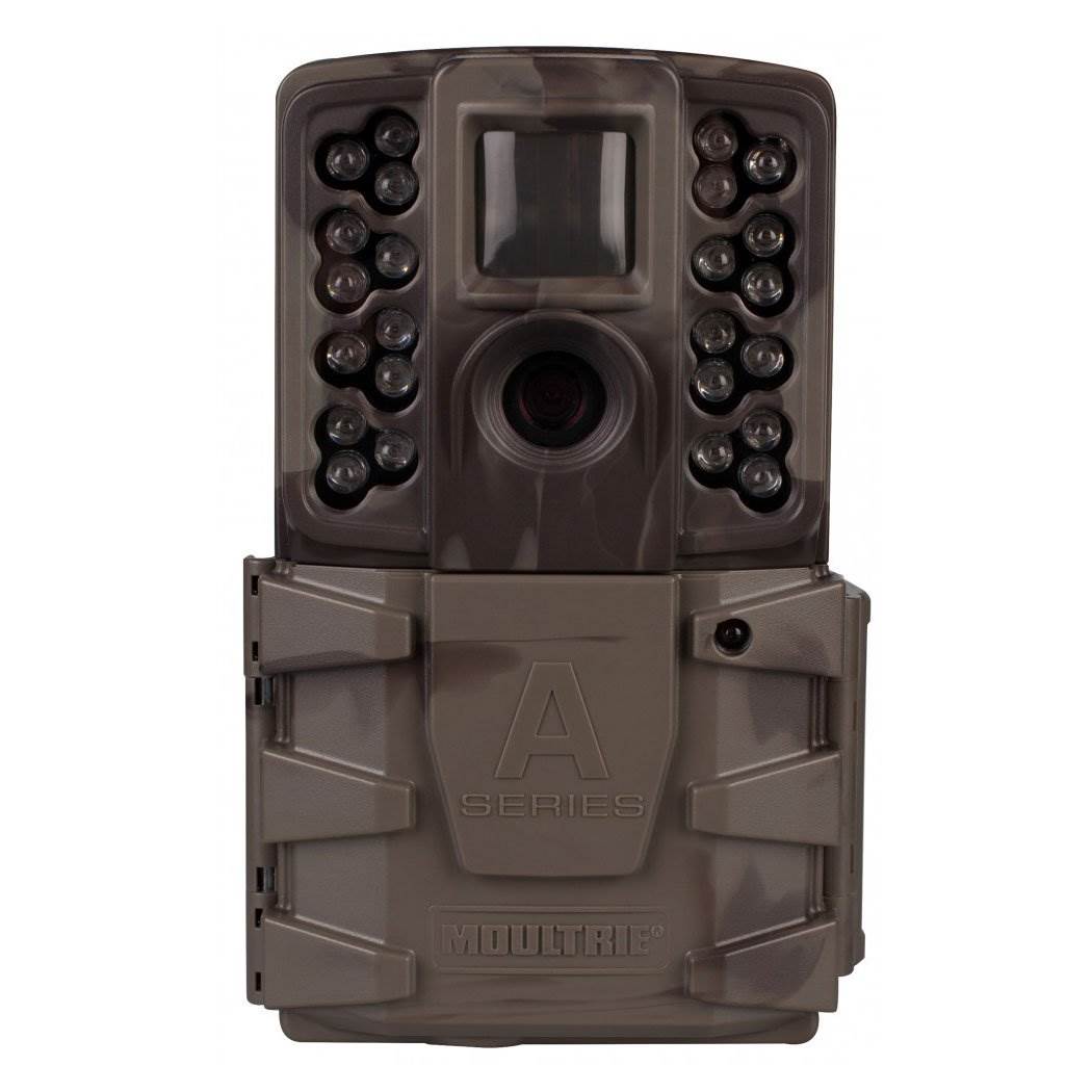 Moultrie A-40 Pro 14MP Low Glow Infrared Game Trail Camera with SD Card (4 Pack)