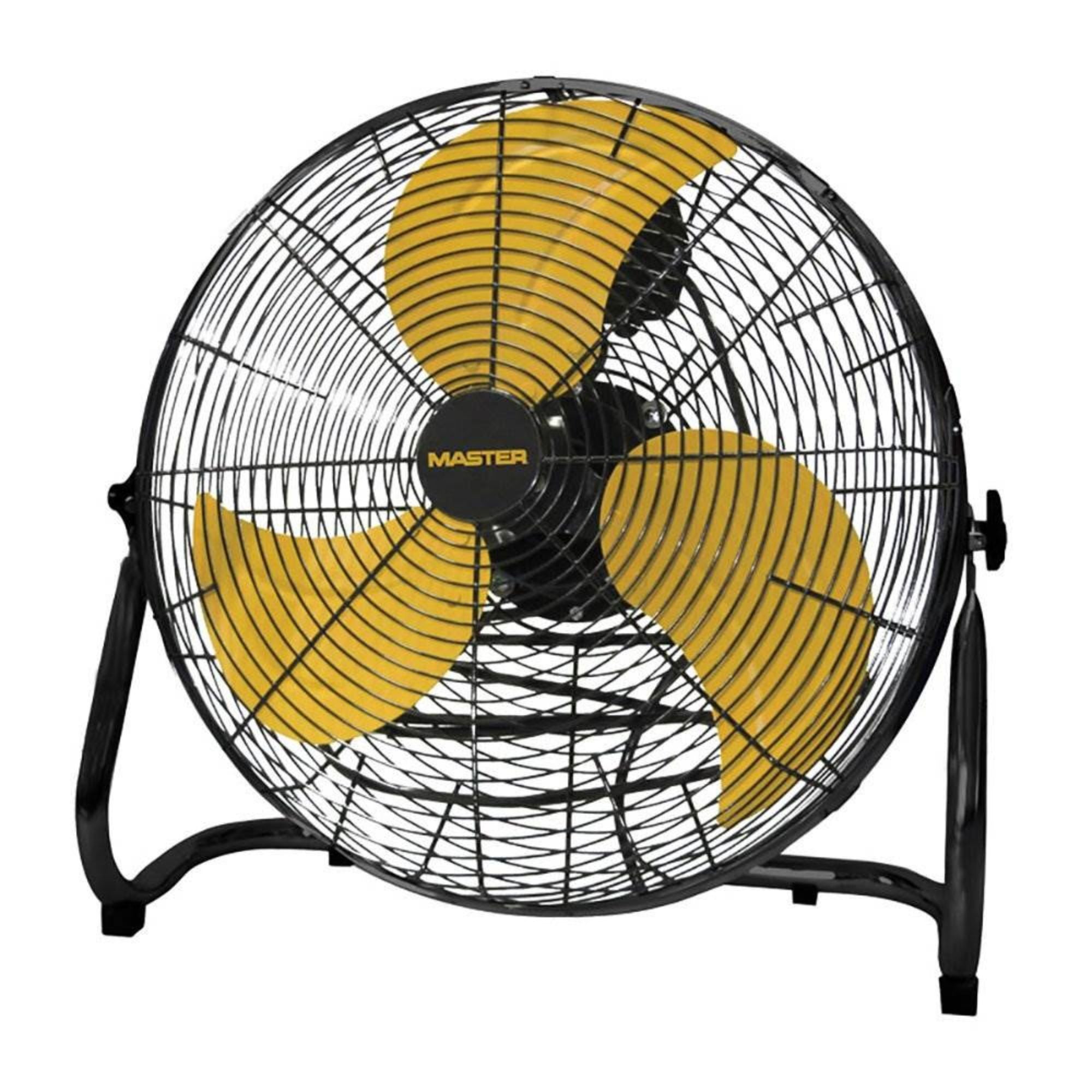 Master 20" High Velocity Floor Fan, 3 Speed Portable Metal Fan with Tilt Head - VMInnovations
