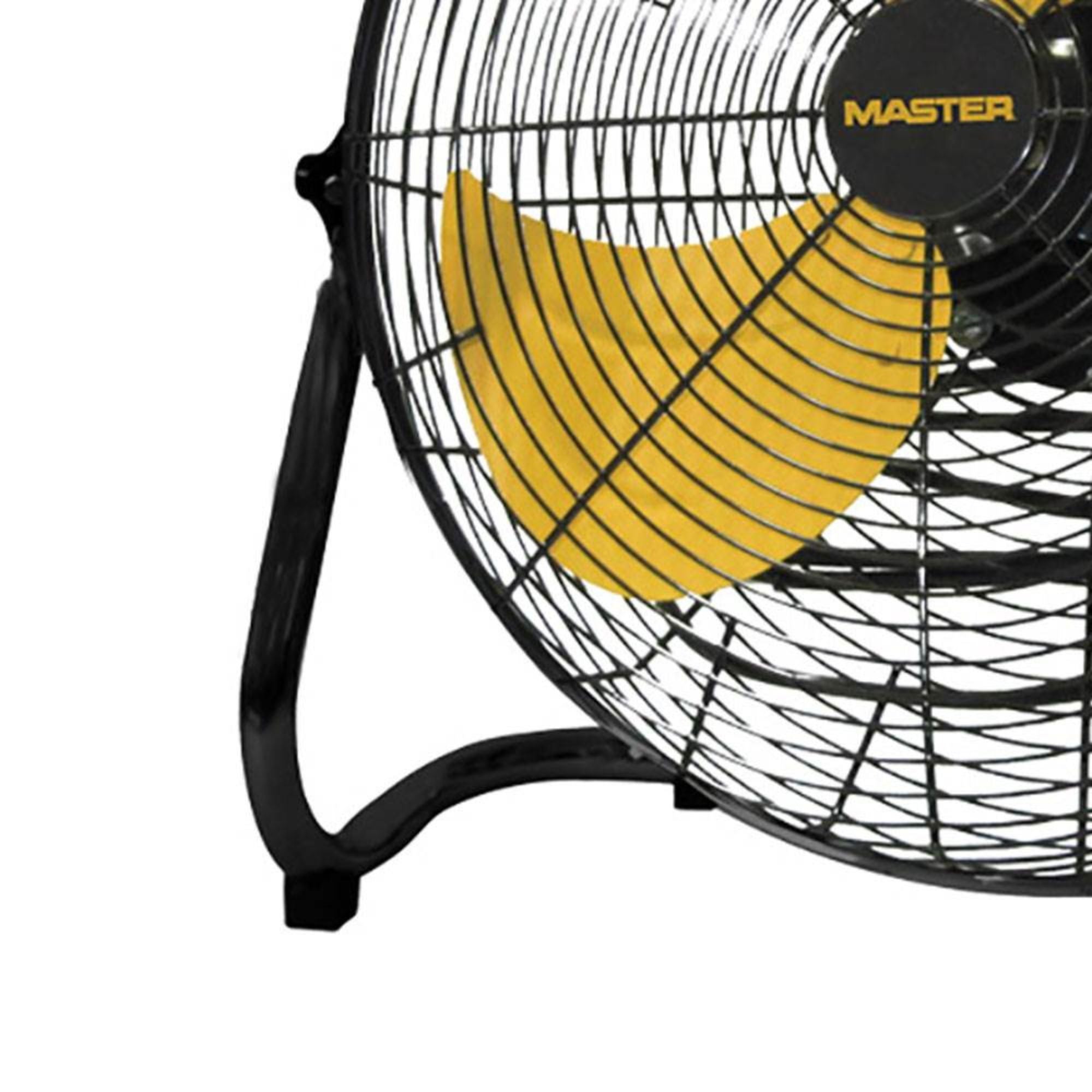 Master 20" High Velocity Floor Fan, 3 Speed Portable Metal Fan with Tilt Head - VMInnovations