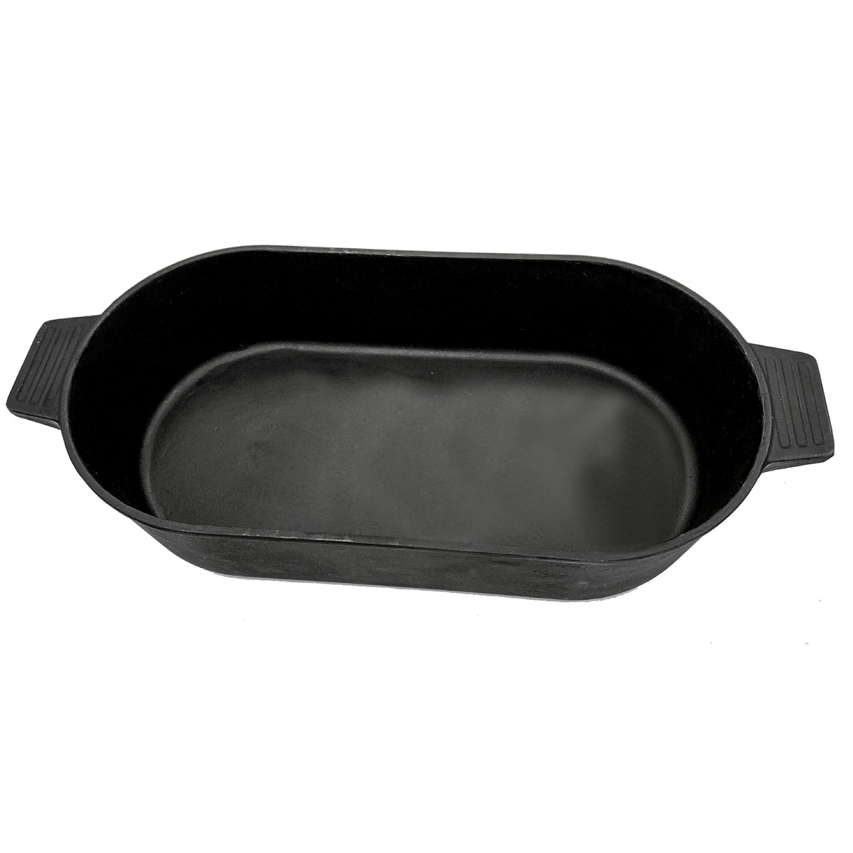 Bayou Classic 6 Quart Cast Iron Indoor Outdoor Oval Fryer with Lid (For Parts)