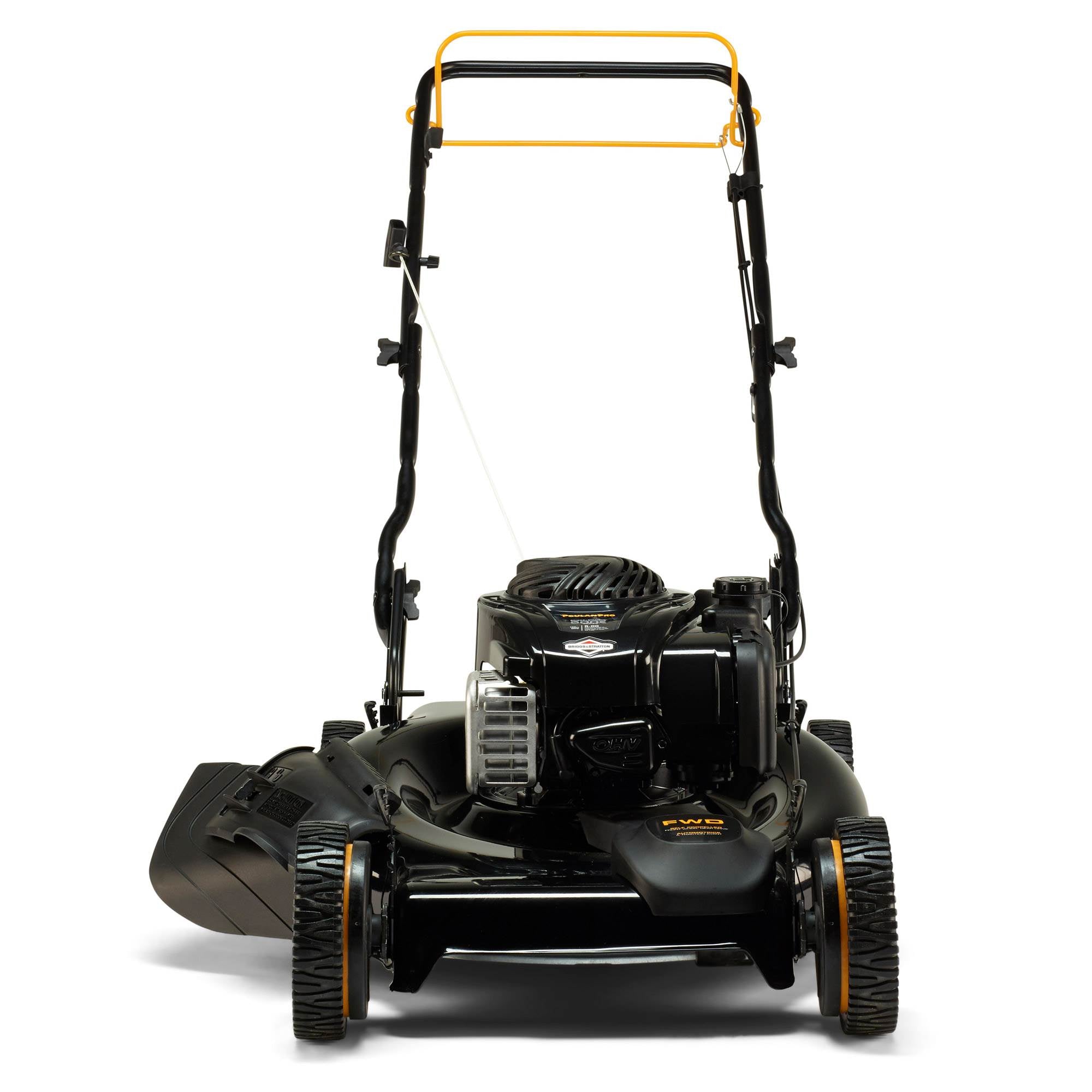 Poulan Pro PR500Y22P Briggs 500E 22 Inch Deck Gas Powered 2 In 1 Push Lawnmower