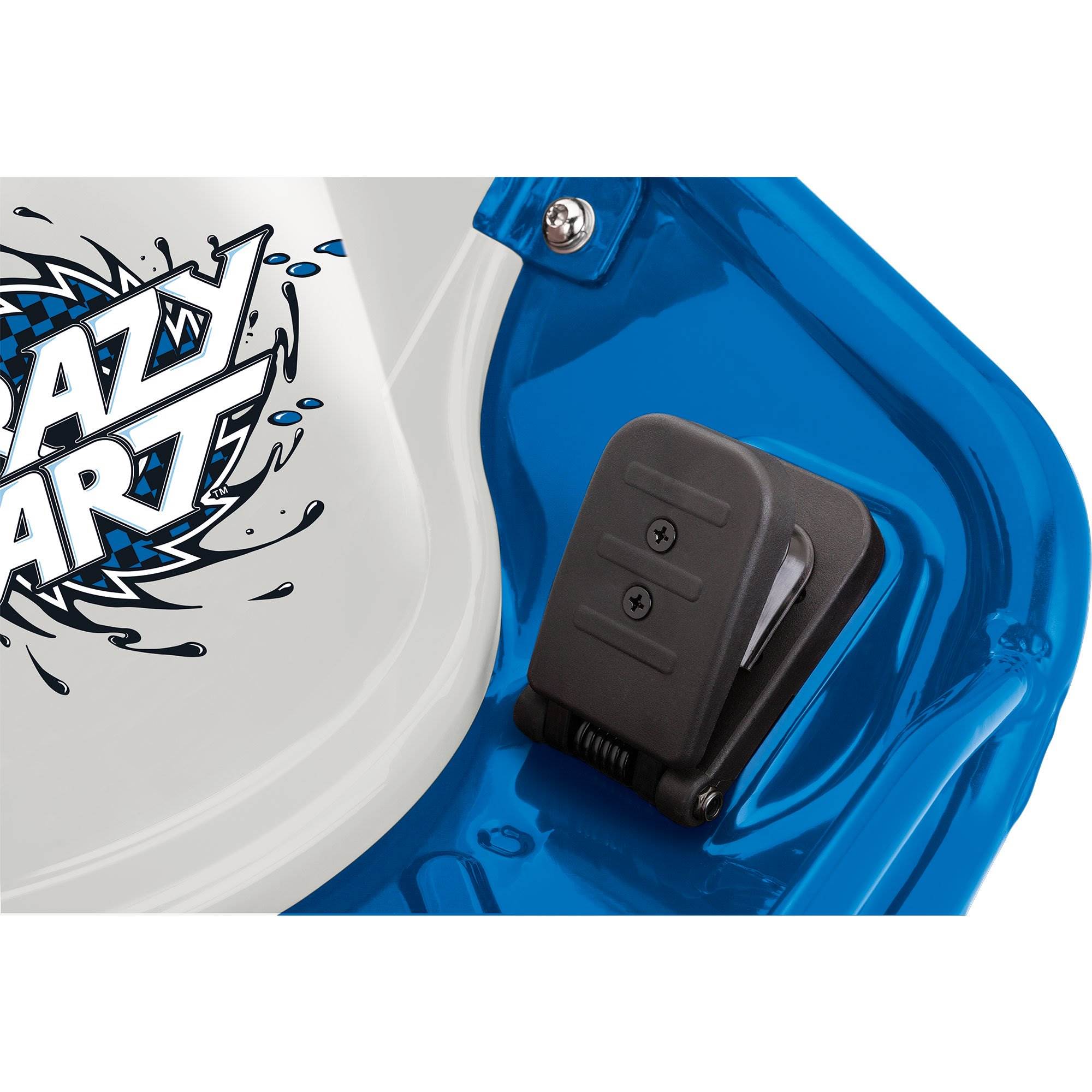 Razor High Torque Motorized Drifting Crazy Cart w/ Drift Bar, Blue/Red (2 Pack)
