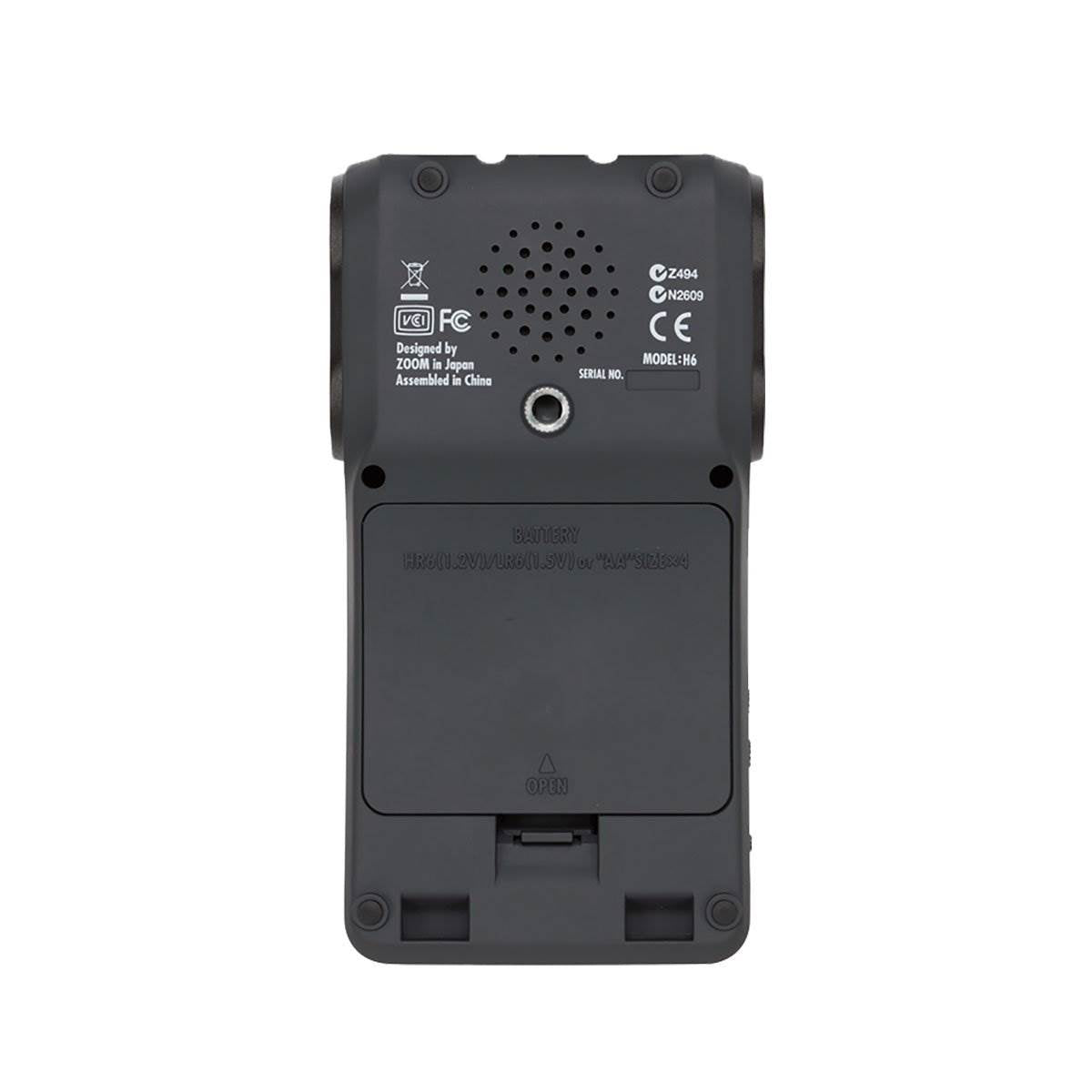 Zoom H6 Portable Handy Interchangeable Digital Audio Recorder System