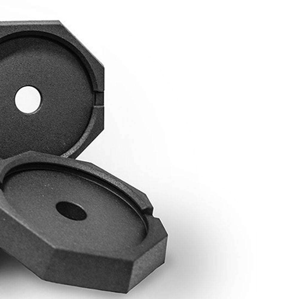 SnapPad EQ 10 Inch Round Landing Feet Motor Home RV Leveling Jack Pads, 4 Pack