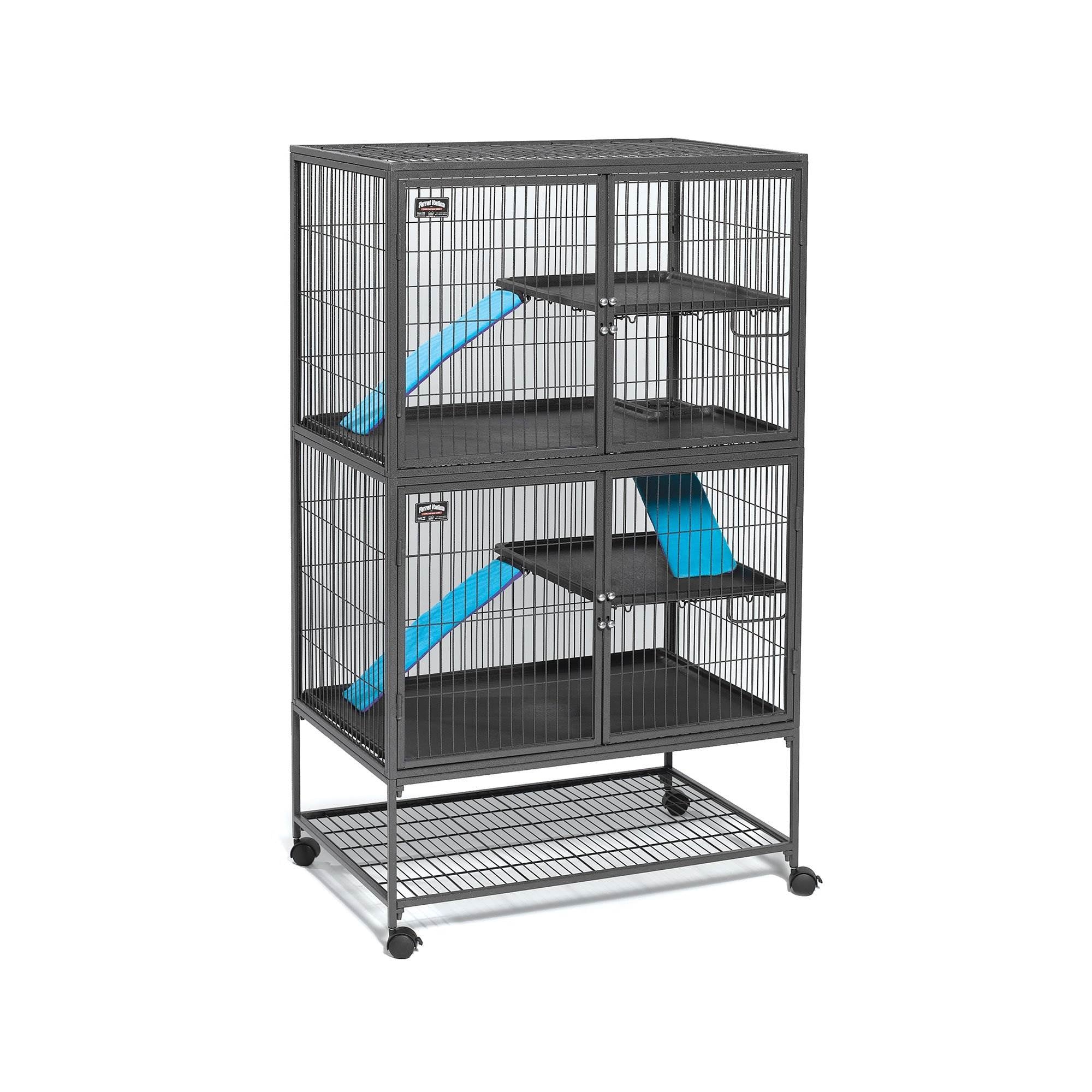 MidWest Homes for Pets Ferret Nation Double Multi Level Habitat Cage (Open Box)
