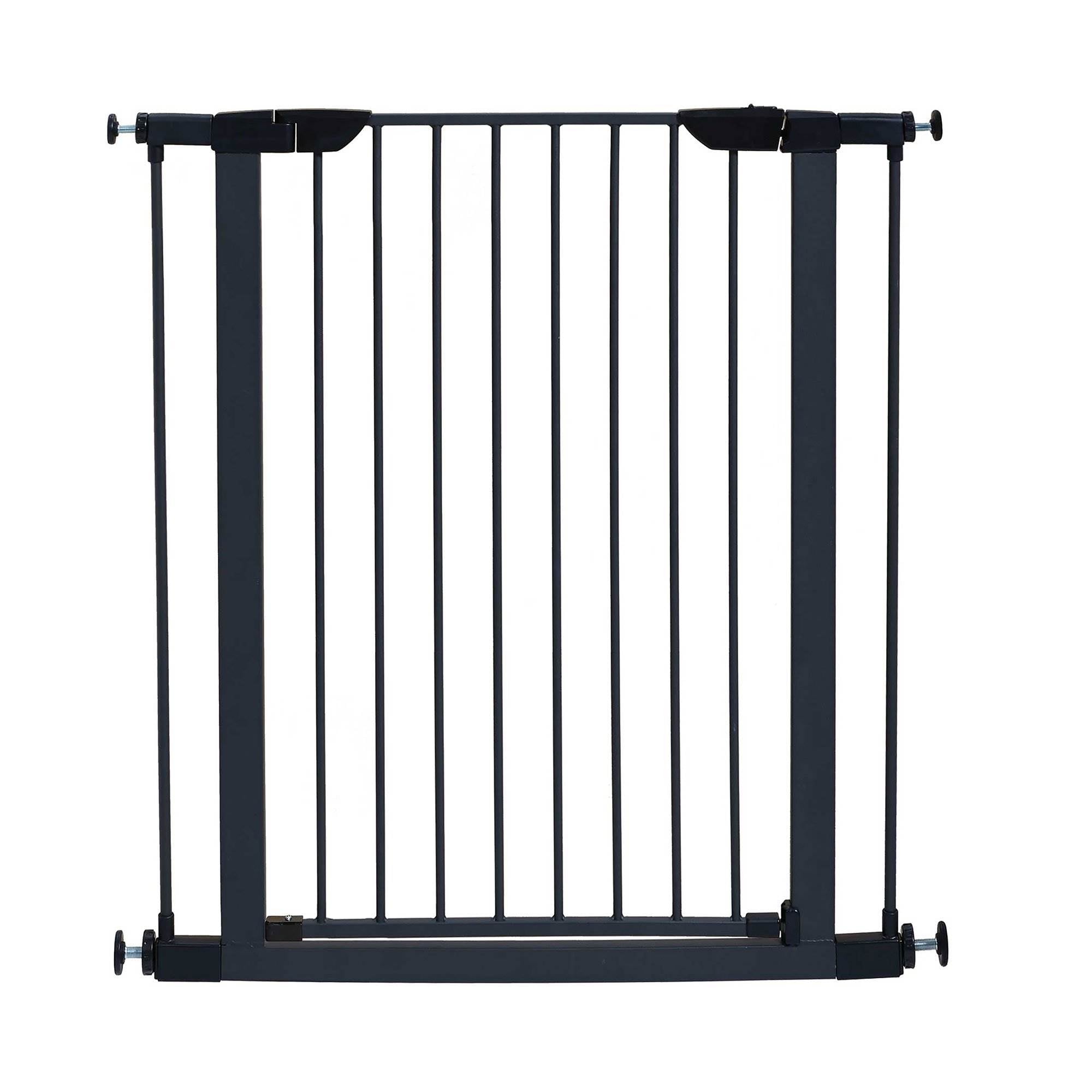 MidWest Homes for Pets 39-Inch Tall Dog Pet Puppy Gate, Graphite (Open Box)