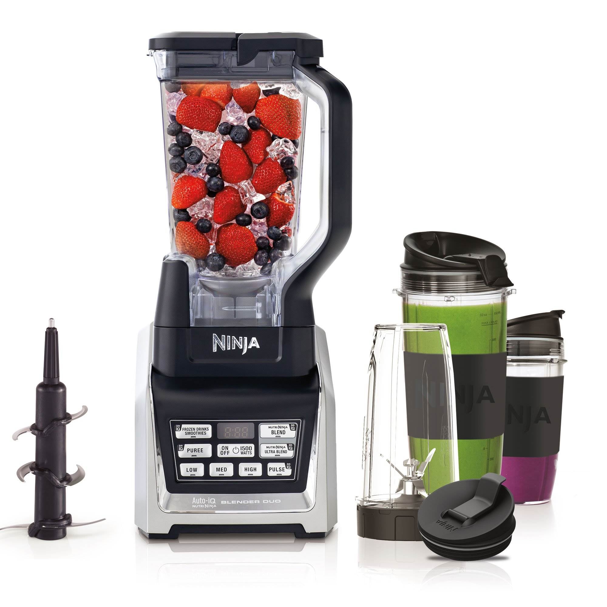 Nutri Ninja 1200 Watt Ninja Blender DUO with Auto iQ (Certified Refurbished)