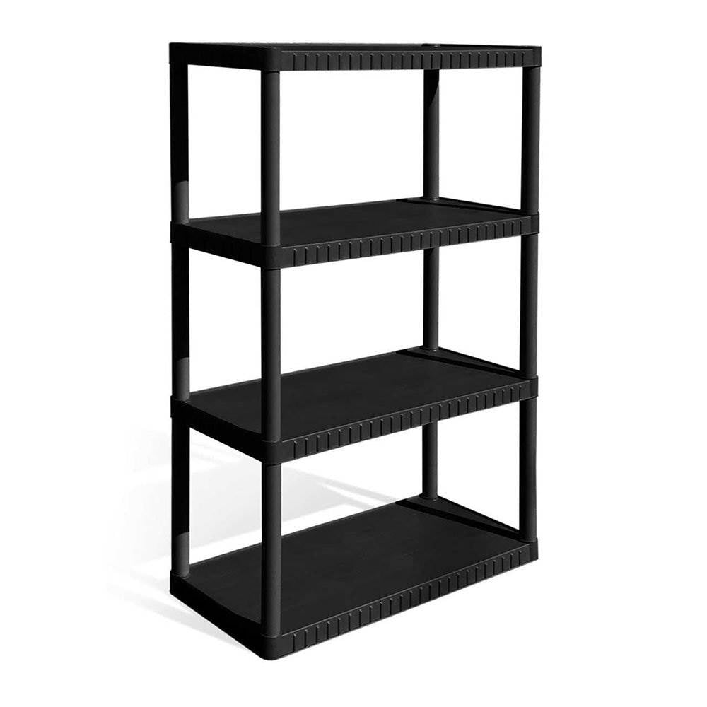 Contico 4-Tier Garage Storage Shelf (2) + Life Story 20 Gal Storage Tote (14)