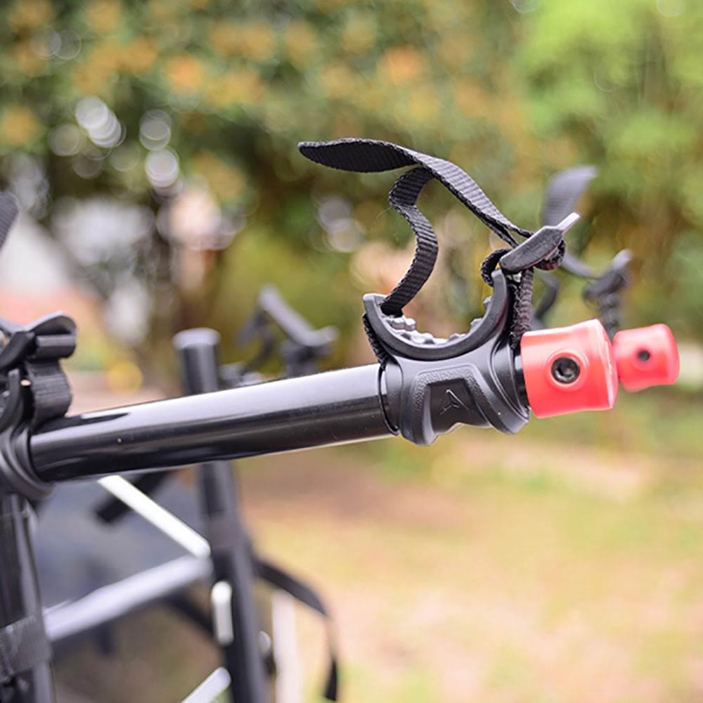 Allen Sports Deluxe 2 Bike Storage Mount Carrier Rack Hitch for Rear Car Trunk