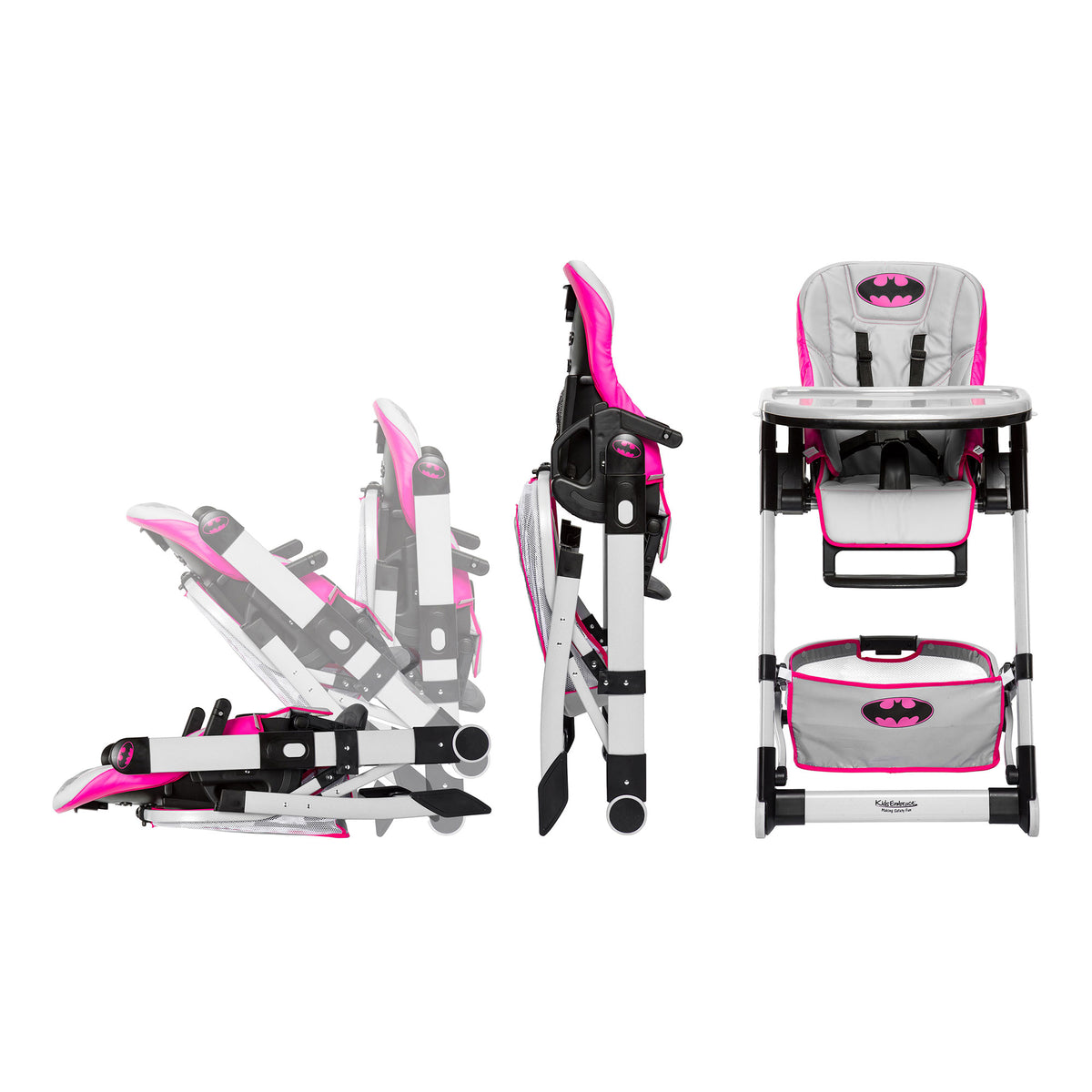 KidsEmbrace DC Comics Adjustable Height Reclining Deluxe High Chair