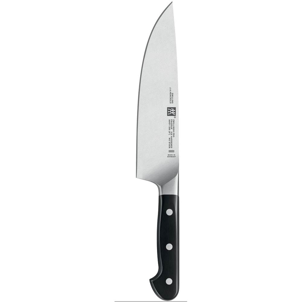 Zwilling Pro 3 Piece Steel Starter Knife Set w/ Paring, Utility, & Chef's Knife