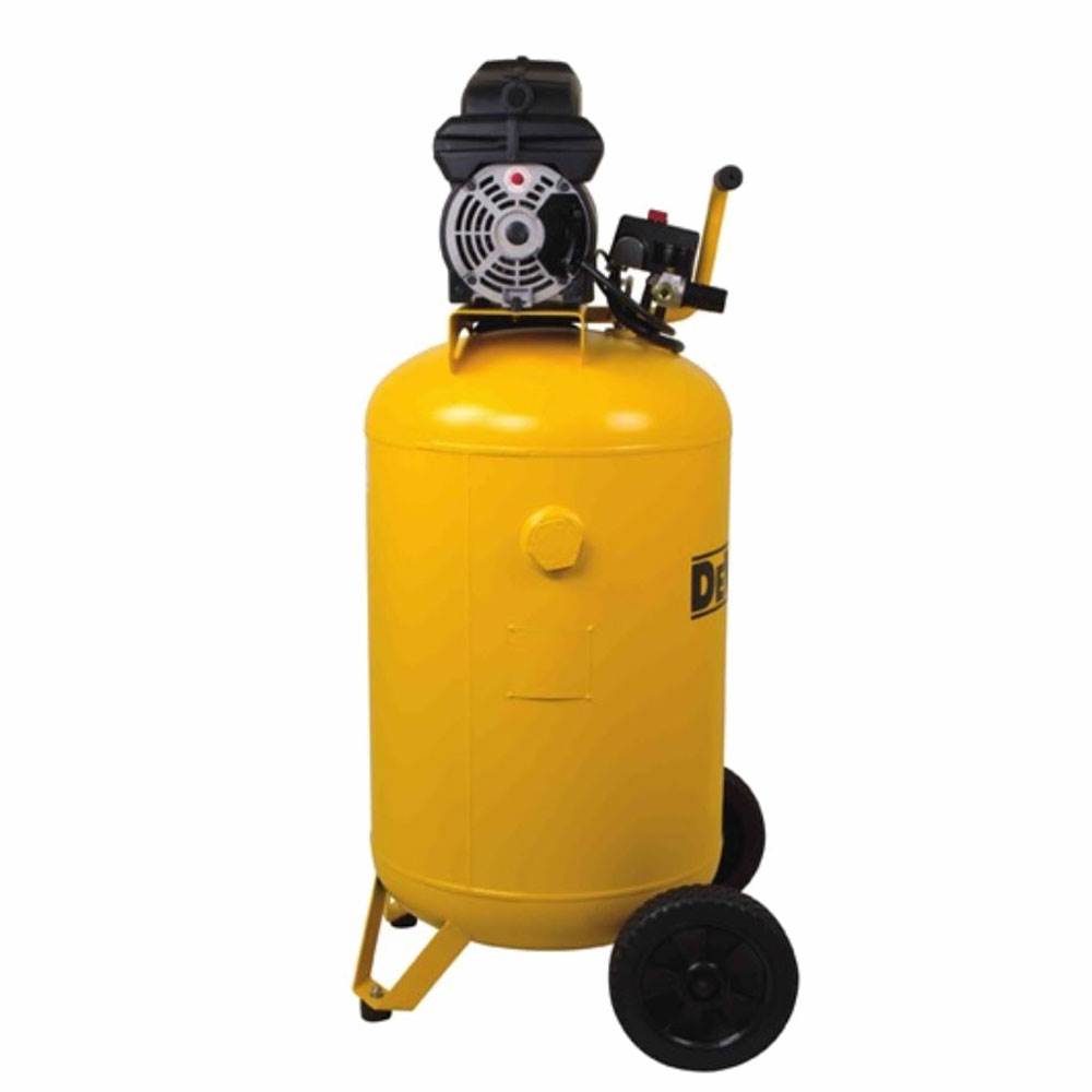 DeWalt Portable 30 Gallon Oil Free Electric Motor Vertical Air Compressor Tank