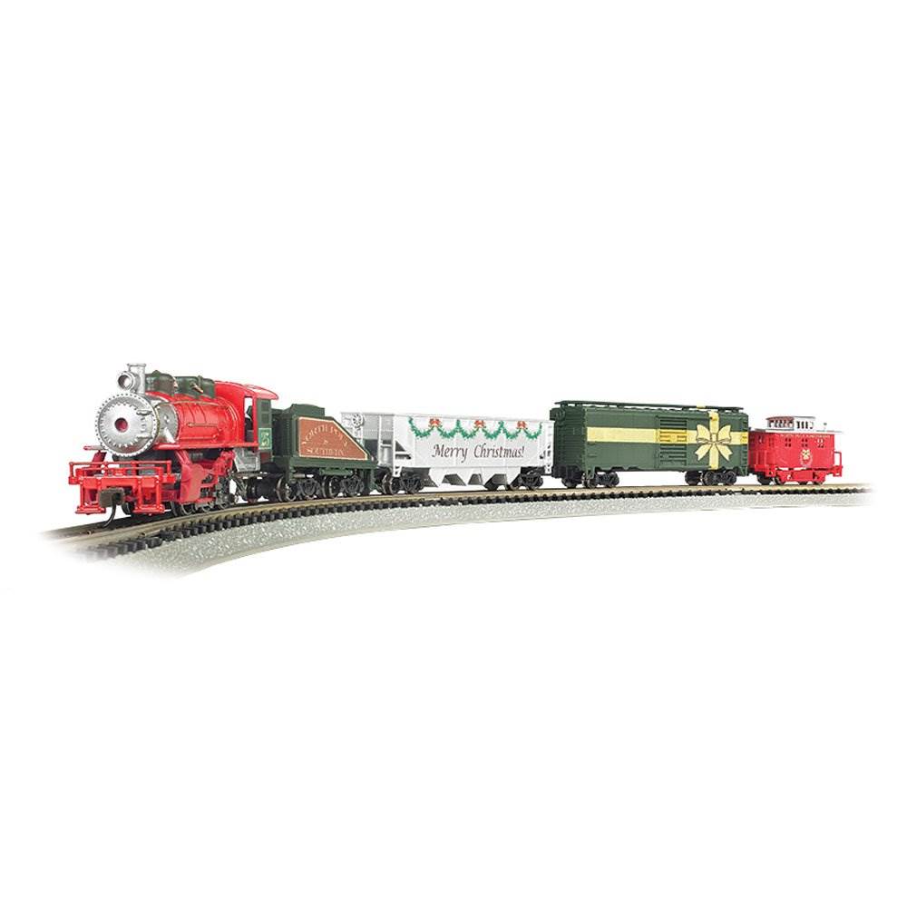 Bachmann Trains Merry Christmas Express Electric Model Train Set (For Parts)