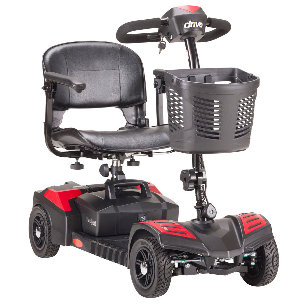 Drive Medical Scout Travel Power Scooter, 4 Wheel, Extended Battery (Open Box)