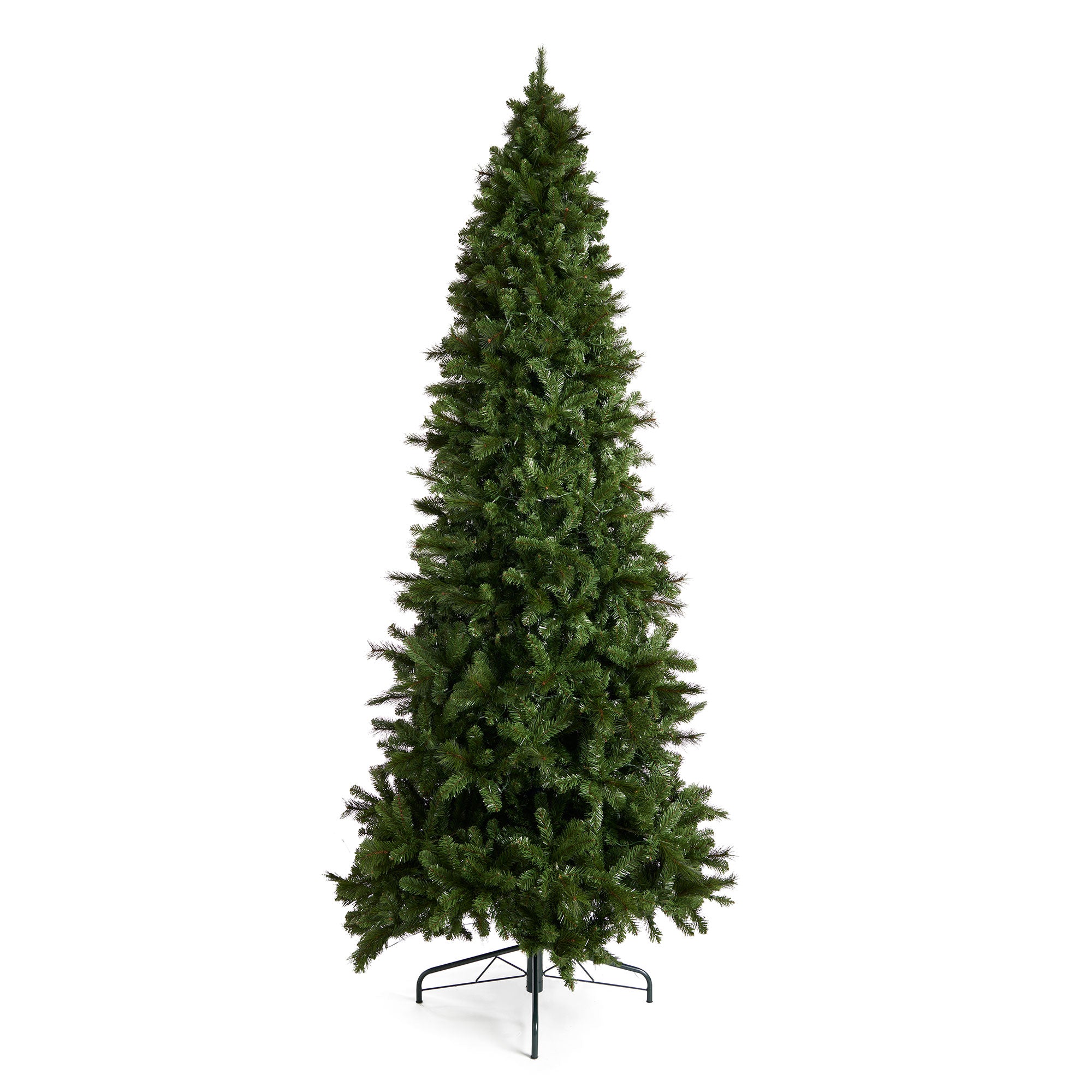 Home Heritage 12' Cascade Quick Set PVC Christmas Tree & Changing Lights (Used) - VMInnovations