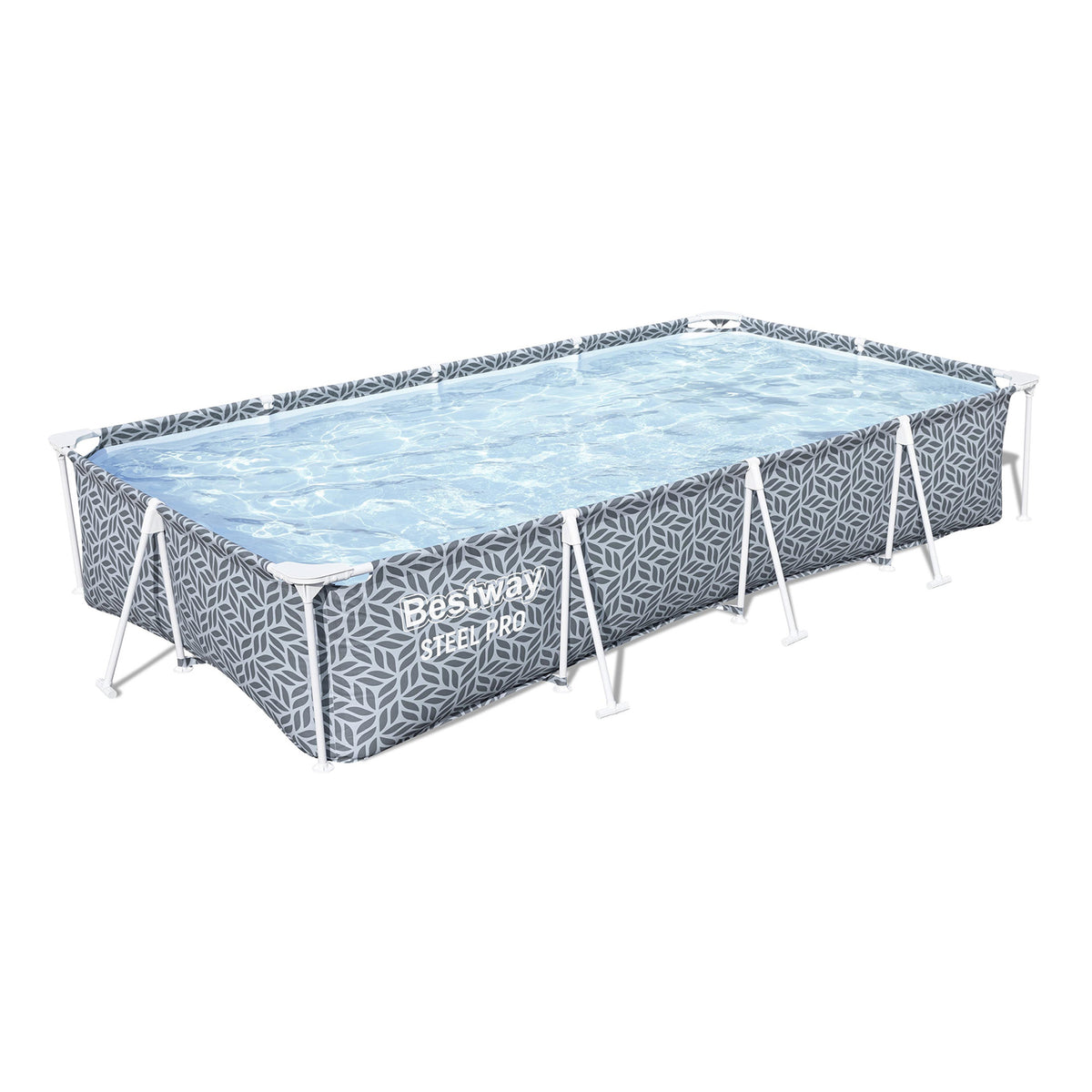 Bestway Steel Pro 12' x 6'7" x 26" Above Ground Outdoor Swimming Pool (Open Box)