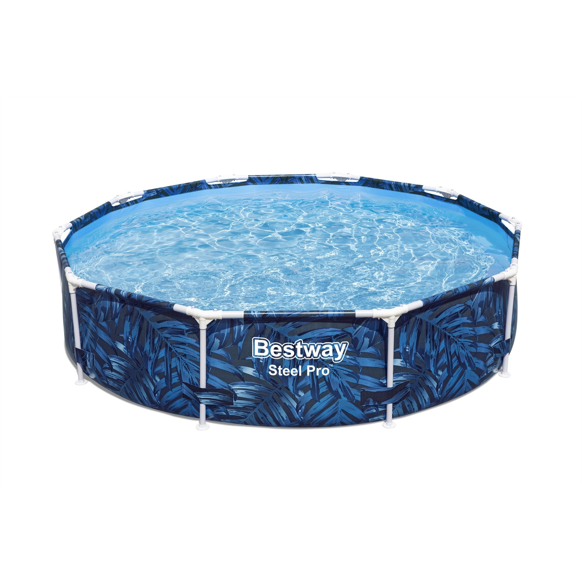 Steel Pro 10' x 26" Round Above Ground Outdoor Kiddie Swimming Pool (Used)