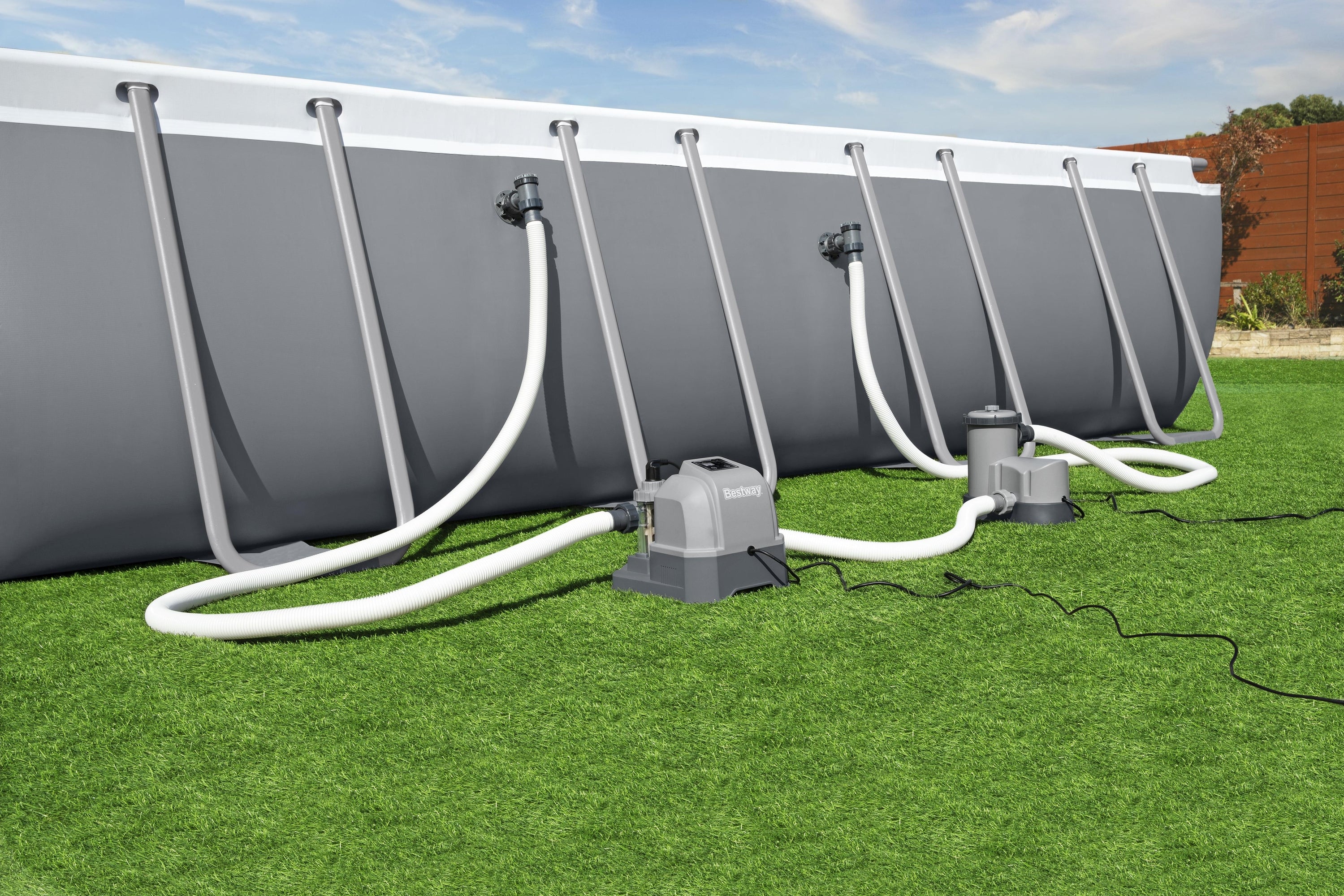 Bestway Hydrogenic 12 G/H Saltwater Chlorinator for Above Ground Swimming Pools - VMInnovations
