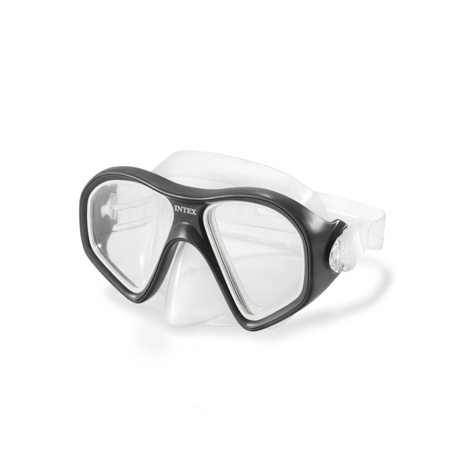 Intex Reef Rider Sport Swim Pool Diving Goggle Mask Snorkeling Set, 14 to Adult - VMInnovations