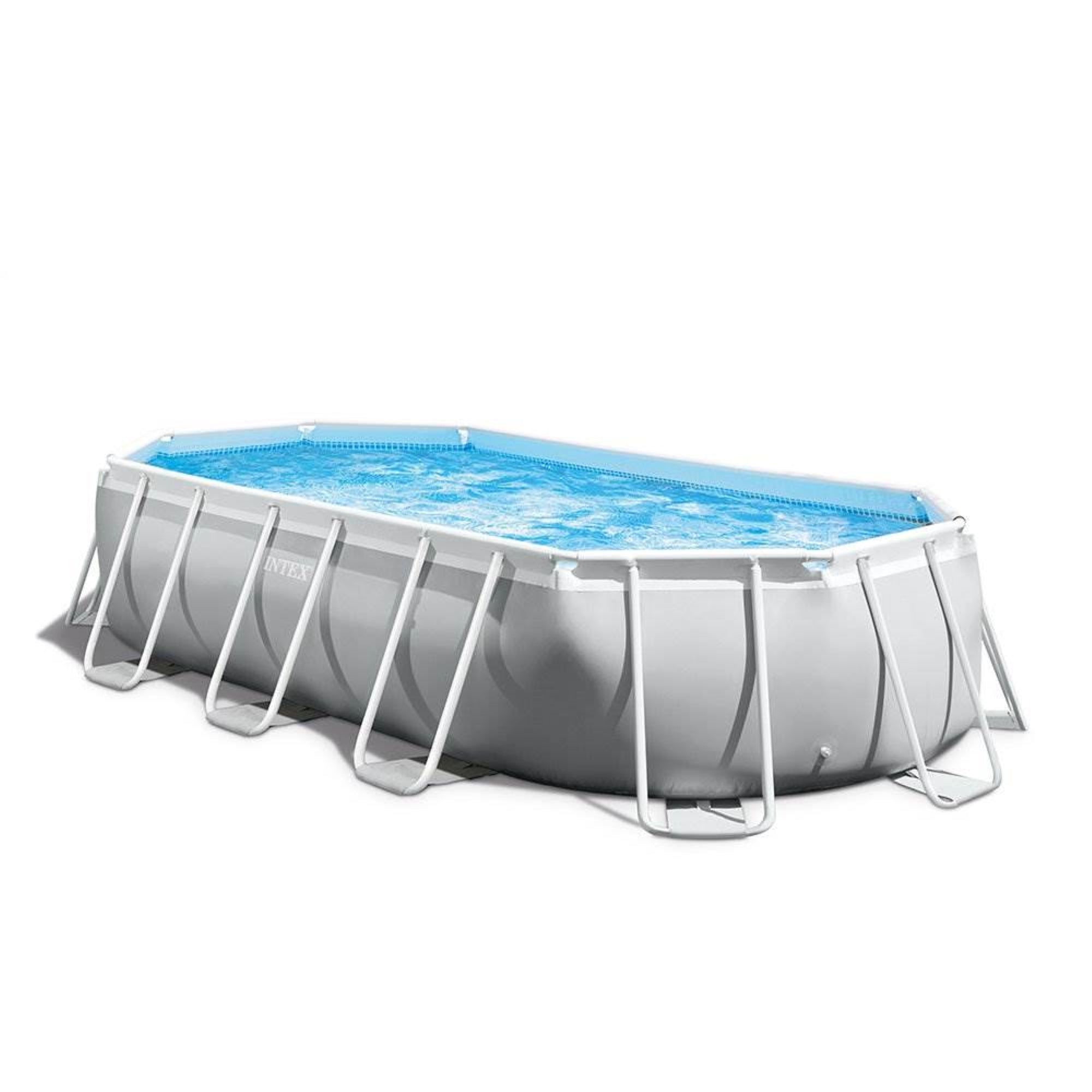 Intex 16.5ft x 9ft 48in Frame Above Ground Swimming Pool Kit w/ Chlorine Tabs