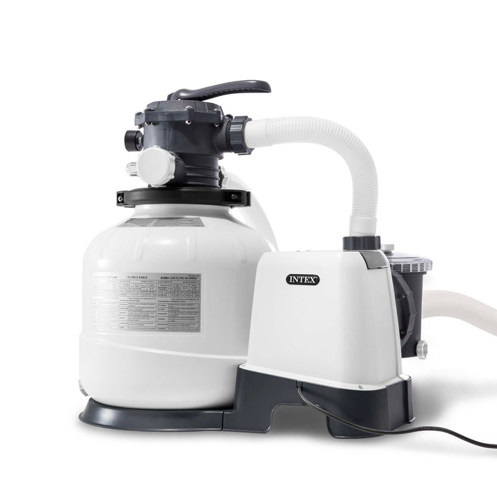 Intex 2800 GPH Above Ground Pool Sand Filter Pump with Automatic Timer (Used) - VMInnovations
