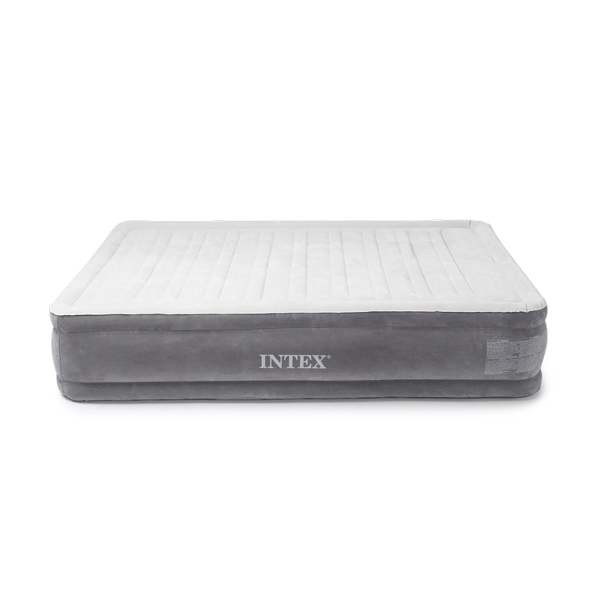 Intex Dura Beam Plus Series Mid Rise Airbed with Built-In Electric Pump, Full
