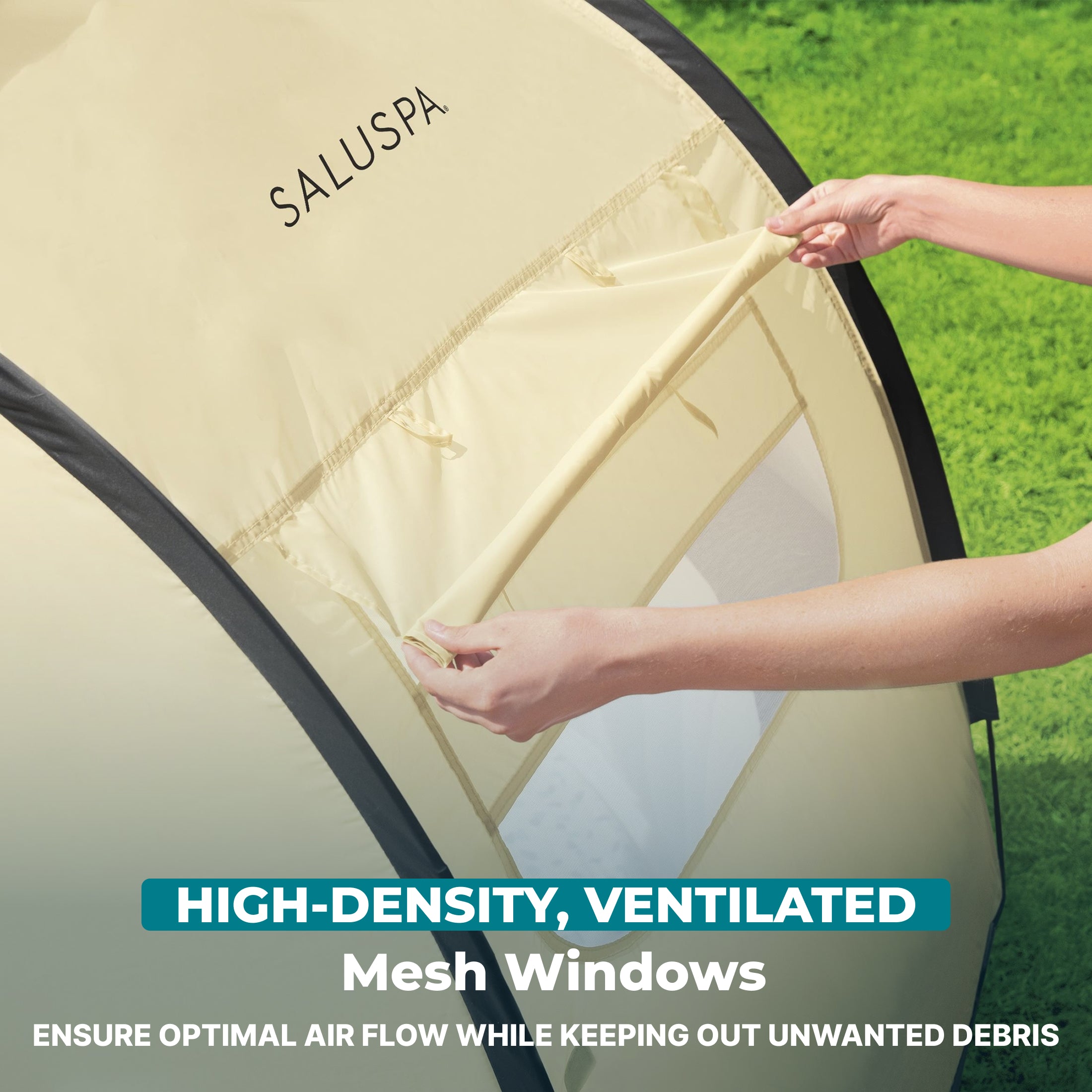 Bestway SaluSpa Sun Shade Canopy Accessory for Round Inflatable Hot Tub Spas