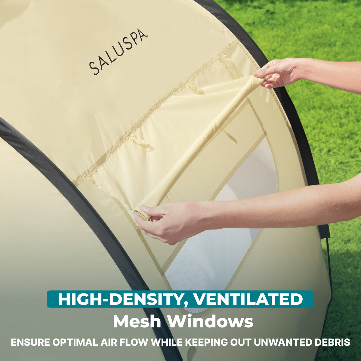 Bestway SaluSpa Sun Shade Canopy Accessory for Round Inflatable Hot Tub Spas