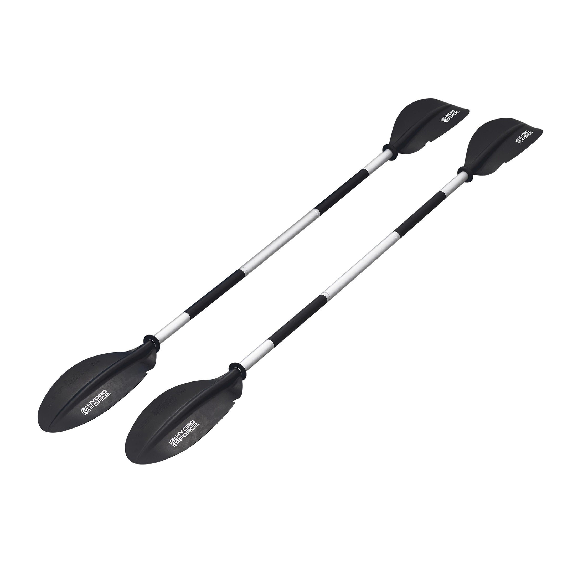 Bestway Hydro Force 91” Adjustable Aluminum Locking Kayak Paddle and Grip, Black - VMInnovations